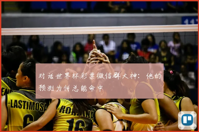 对话世界杯彩票微信群大神：他的预测为何总能命中
